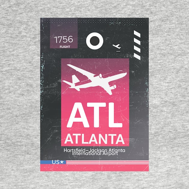 ATL Atlanta airport code by Woohoo